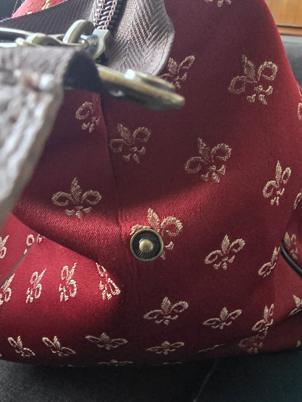 Vintage "American Flyer" Fleur-de-lis Doctor's Bag. - Picture 5 of 12
